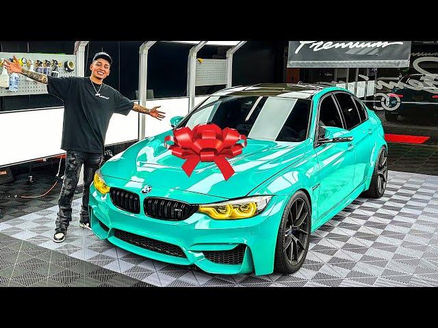 I WRAPPED MY BMW M3 CS!!! (REVEAL)