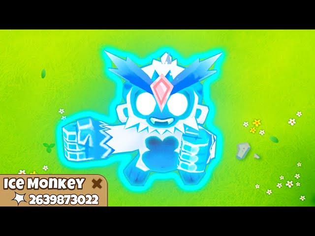 The STRONGEST Mod in BTD 6! (World Record Pops on Tier 6 Ice Monkey)