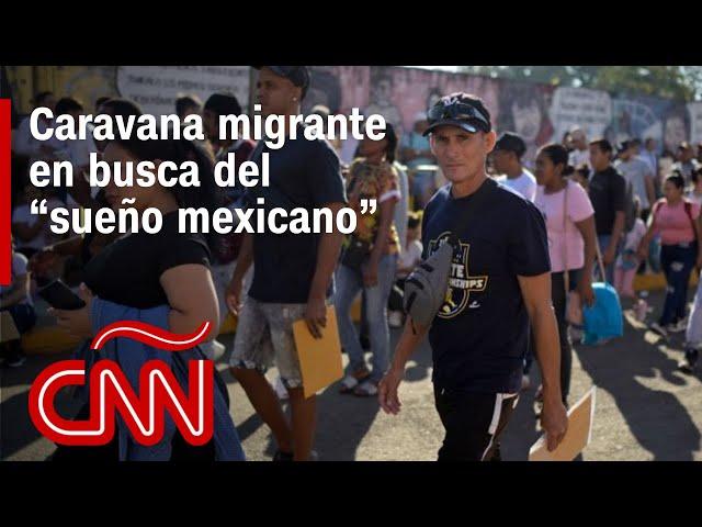 Migrantes que viajan en caravana aseguran que ya no intentarán llegar hasta EE.UU.