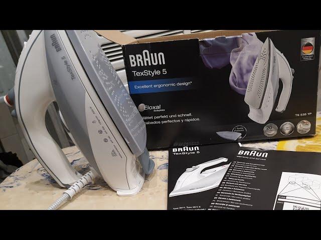 Iron Steam TexStyle 5 Series |BRAUN Household (Unboxing)