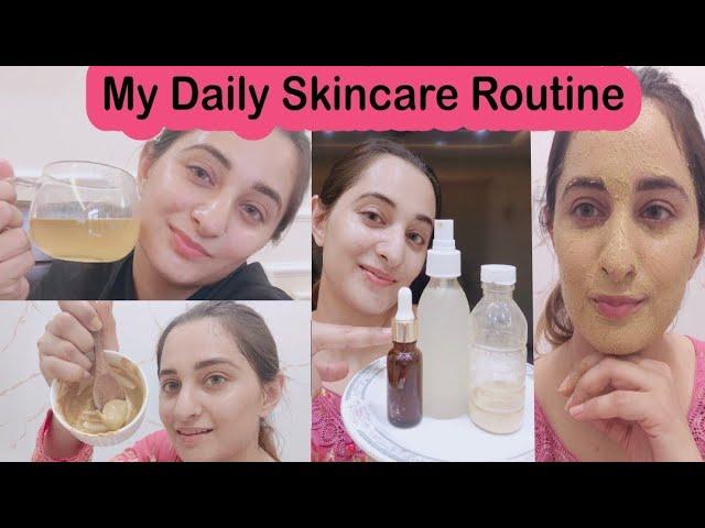 My Daily Morning Skincare Routine for Whitening Spotless Glowing Skin Habiba Choudhary