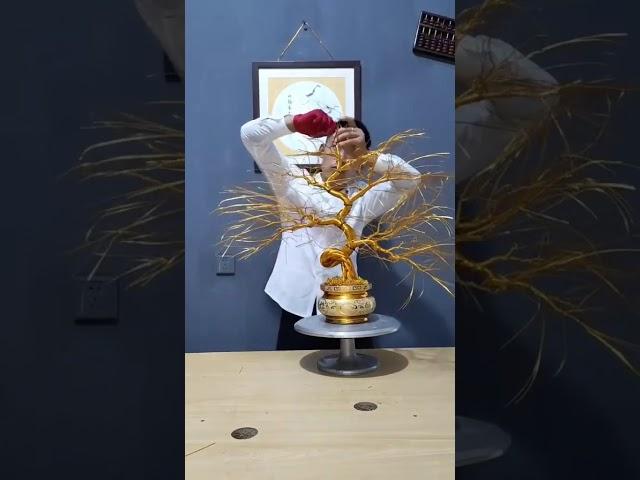 Beautiful metal tree art
