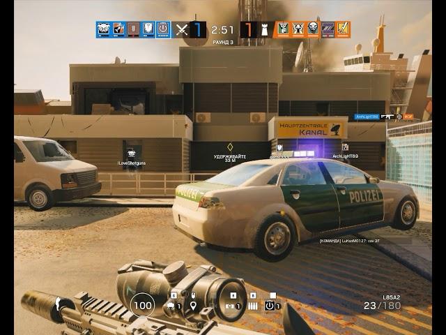 [R6: Siege / Non cheat] Kanal - Gave the enemy problems