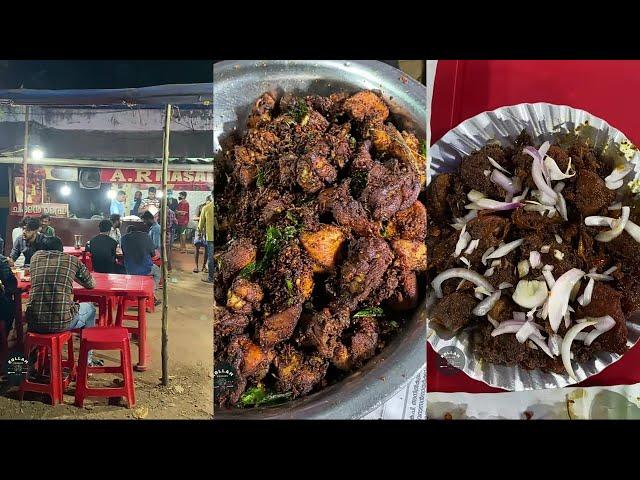 നൈറ്റ്‌ ഫുഡ്‌ അടിക്കാൻ പറ്റിയ തട്ടുകട | Thattukada | Chickenfry | Beef fry | A.R Thattukada | Kollam