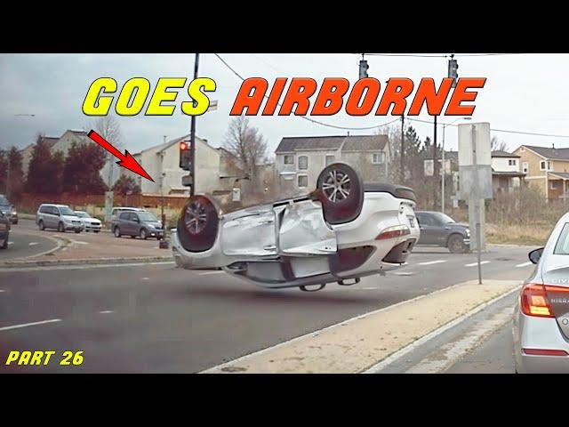 INSANE CAR CRASHES COMPILATION  || Best of USA & Canada Accidents - part 26