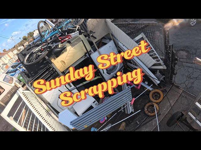 Sunday street scrapping with scrappy chappy #scrapman