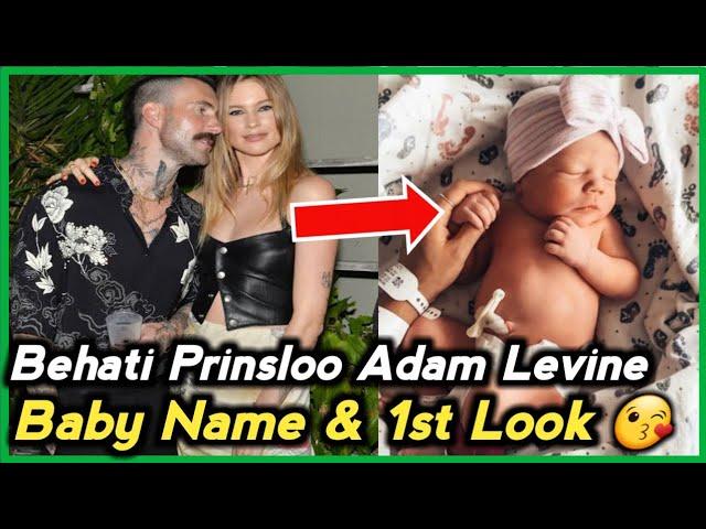 Behati Prinsloo and Adam Levine Baby Name Reveal | Behati Prinsloo Baby no 3 Pictures