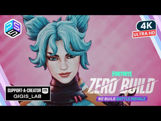 FORTNITE Chapter 6 Season 1 JADE Skin Showcase PS5 Gameplay Review 4K HDR