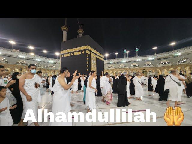 New Kiswah bht khoobsurat| Muharram mai umrah kar liya 