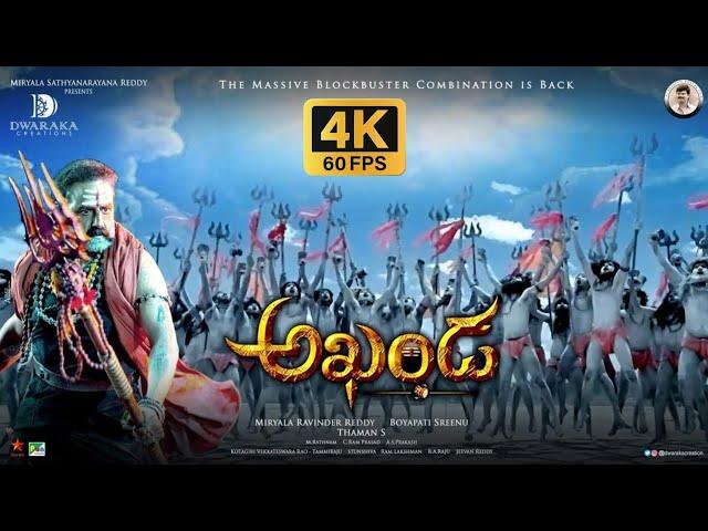 Akhanda 4K Movie In Telugu |Telugu Movies |Nandamuri Balakrishna,Pragya Jaiswal