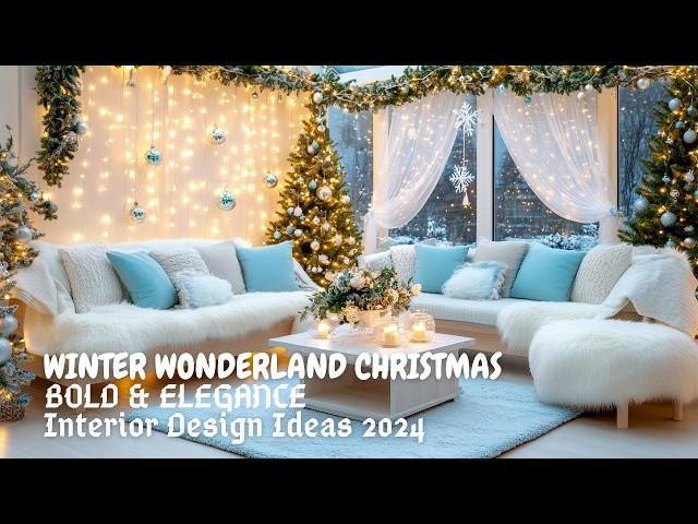 Christmas Thanksgiving and Winter Wonderland: Bold Elegance Interior Design Ideas