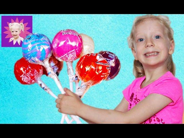 Lollipop Challenge Чупа Чупс Челлендж – Огромные чупачупсы отгадываем на вкус