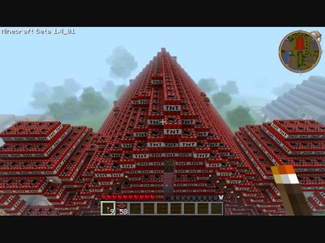 Minecraft - Kirche wird zerbombt