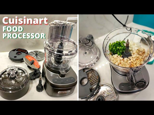 Cuisinart Elemental Food Processor w/Dicing Kit and Adjustable Slicing Disc | Full Review and Demo