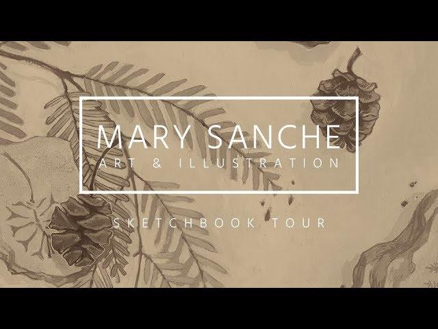 Sketchbook Tour VII // Flip-through 2015-2016 // Watercolour & Gouache // Mary Sanche