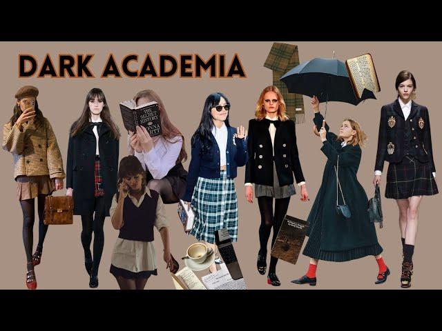 The Ultimate Guide to Dark Academia Style | key pieces & outfit ideas