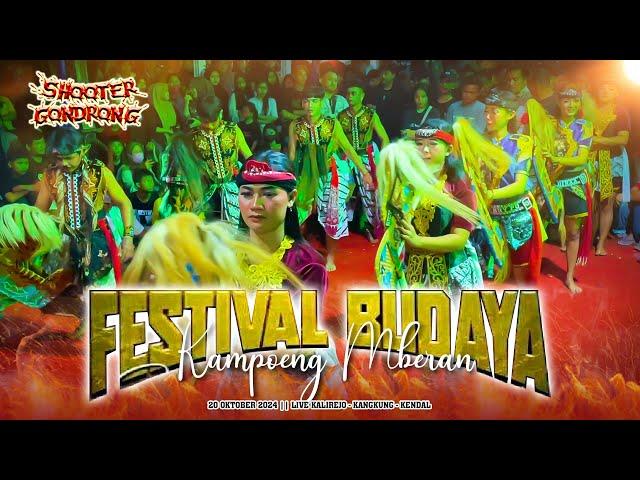 JARAN KEPANG PUTRA PUTRI FESTIVAL BUDAYA KAMPOENG MBERAN || LIVE KALIREJO - SHOOTER GONDRONG