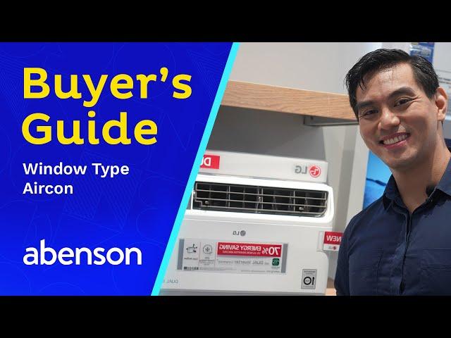 Buyer's Guide: Window Type Aircon | Abenson