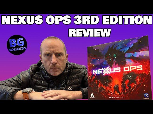 Nexus Ops 3rd Edition Board Game Review