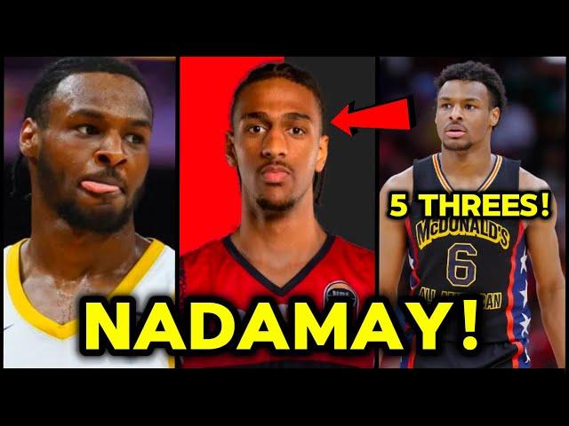 NALOKO NA! 2nd Over-all Pick, Nada-damay kay Bronny James Hate-Issue!