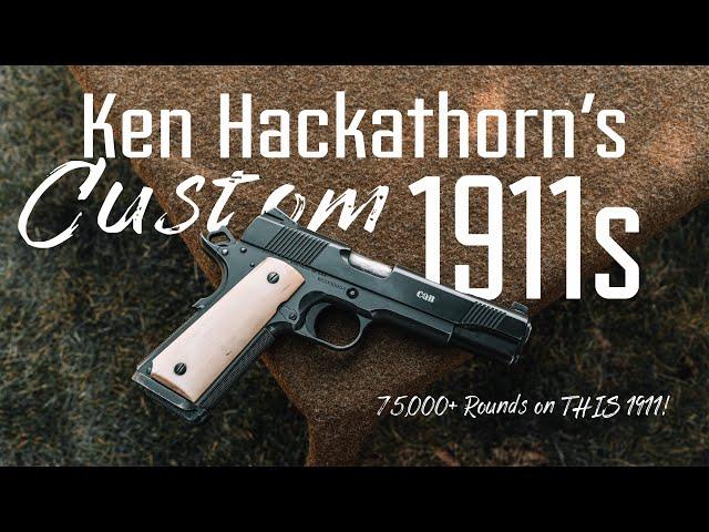 Weekend with Ken Hackathorn; Episode 3: Ken's Custom 1911s