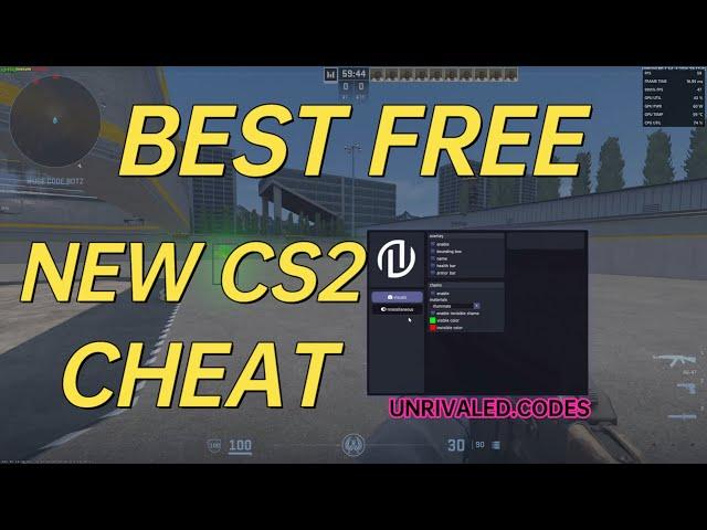 BEST FREE NEW CS2 CHEAT | UNRIVALED.CODES | UNDETECTED | FREE