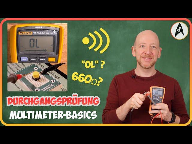 Durchgangsprüfung - Alles, was du wissen musst! (MULTIMETER-Basics)