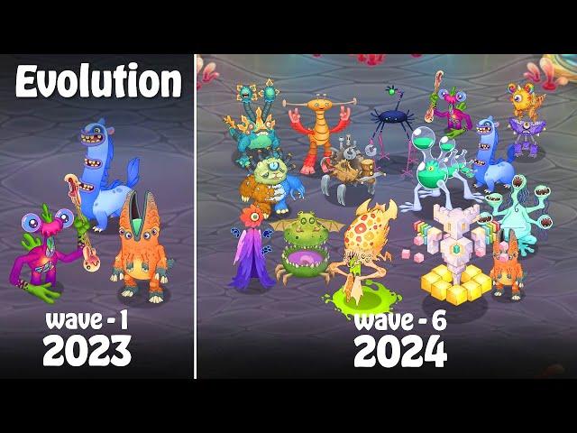 Ethereal Workshop EVOLUTION 2023 -2024 (+ Oogiddy) | My Singing Monsters