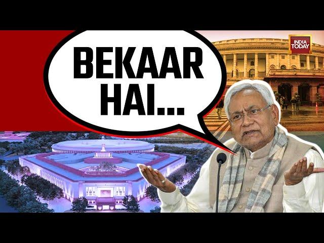 Nitish Kumar Questions Need For New Parliament Building, Says 'Old Is Historic'