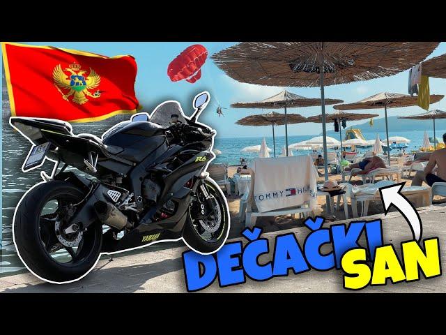MOTOROM NA MORE! Ostvario sam decacki san!