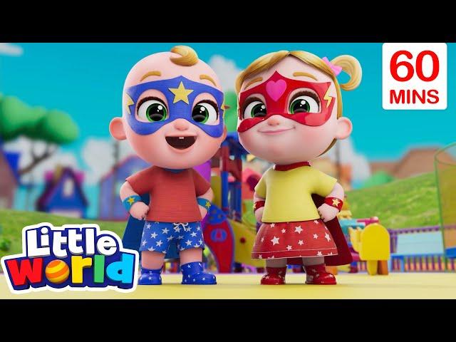 Superheroes Song | Kids Songs & Nursery Rhymes by Little World