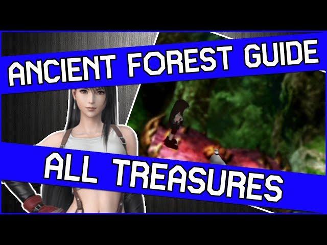 Fuzz's No Nonsense Guide to the Ancient Forest in Final Fantasy 7 - All Treasures!