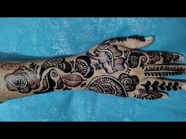 #super easyhennafor backside hand#viralvideo#youtube#searchingvediohenna#mehandikadesign#ytvedio