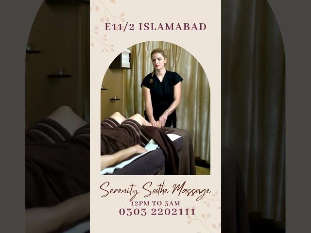 Serenity Soothe Massage - Massage Center Islamabad