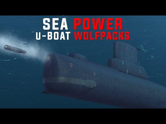 German U-Boat Supremacy || Sea Power Gameplay -  New Naval Simulation