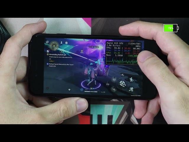 iPhone SE 2022 Wuthering Waves Gaming test 2024