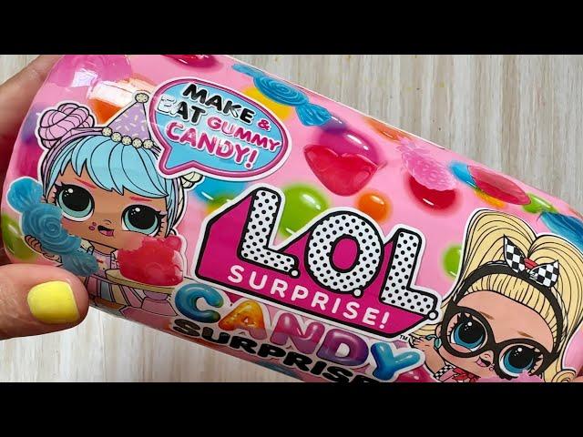 lol doll’s DIY Gummy Candy - satisfying unboxing