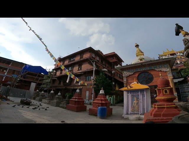 #nepal #capital  | Shree Gha (Kateswoyambhu) Stupa, a hidden courtyard, surrounded by smaller stupas