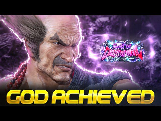 I Reached The Highest Rank In Tekken 8... God Of Destruction Heihachi