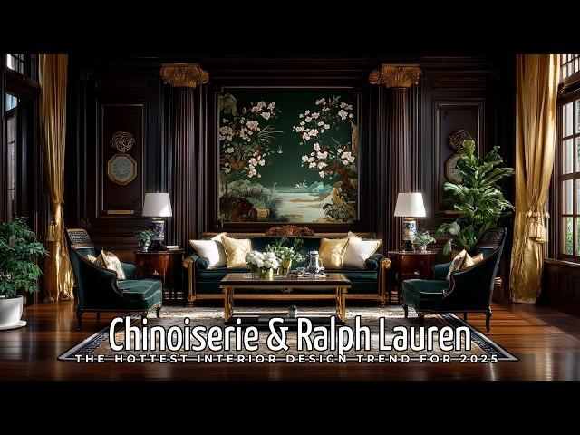 Chinoiserie & Ralph Lauren:  The Hottest Interior Design Trend for 2025