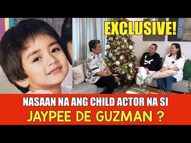 EXCLUSIVE! NASAAN NA ANG CHILD ACTOR NA SI JAYPEE DE GUZMAN?