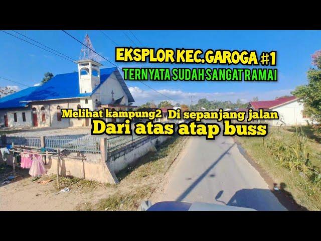 PERJALANAN KE GAROGA‼️KOTA DI PEDALAMAN TAPANULI UTARA