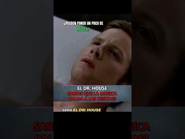 Sabía que la música podía hacer esto? Serie El Dr. House #series #comedia #humor #house #shortsfeed