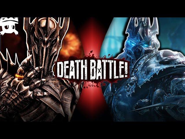Sauron vs Lich King | DEATH BATTLE! sub español (Lord of the Rings vs World of Warcraft)