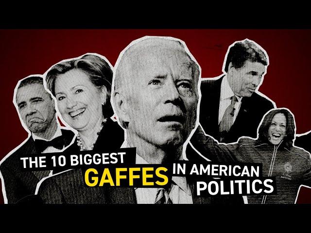 Top 10 Funniest Gaffes in American Politics