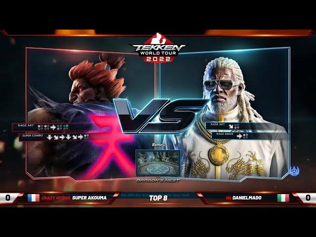 Super Akouma (Akuma) vs Danielmado (Leroy) - 2022 TWT Masters - VSFighting X: Winners Semi-Finals