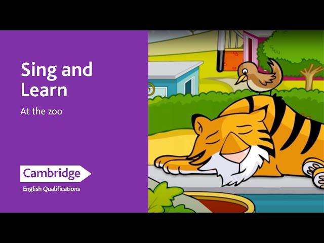 Sing and Learn English, At the zoo