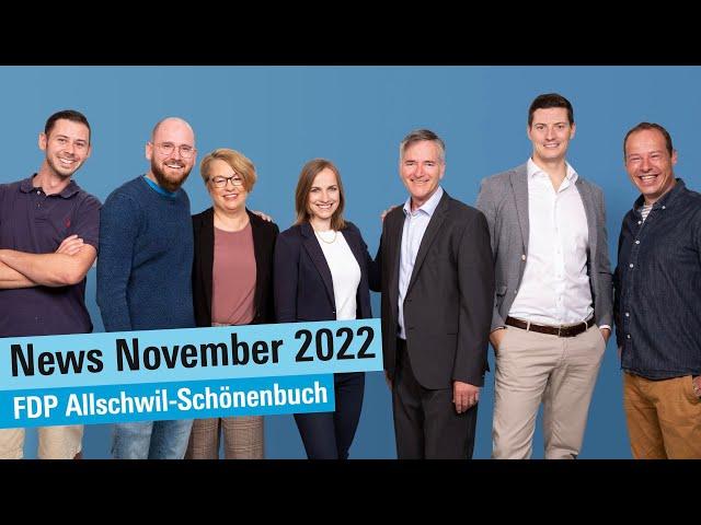 November News Rückblick der FDP Allschwil-Schönenbuch