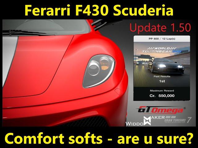 Tokyo 600 Ferrari F430 Scuderia setup Gold How to GT7 Tutorial Update 1 50