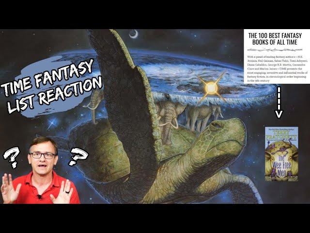 My Time 100 Best Fantasy Reaction || Has Anyone On the Panel Ever Actually READ a Discworld Novel?